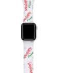 Holiday Printed Silicone Bands for Apple Watch