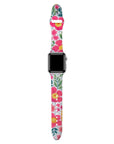 Printed Silicone Band with Pins for Apple Watch