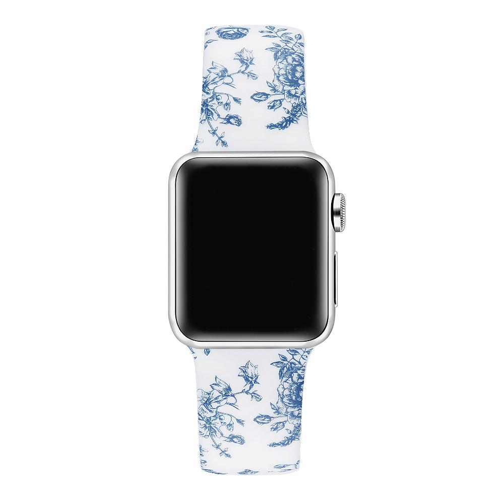 Posh Tech Cottagecore Silicone Band for Apple Watch