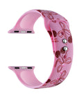 Cherry Coquette Silicone Band for Apple Watch