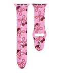 Cherry Coquette Silicone Band for Apple Watch