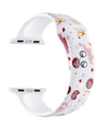 Cherry Coquette Silicone Band for Apple Watch