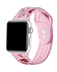 Y2K Retro Print Silicone Apple Watch® Band by Posh Tech