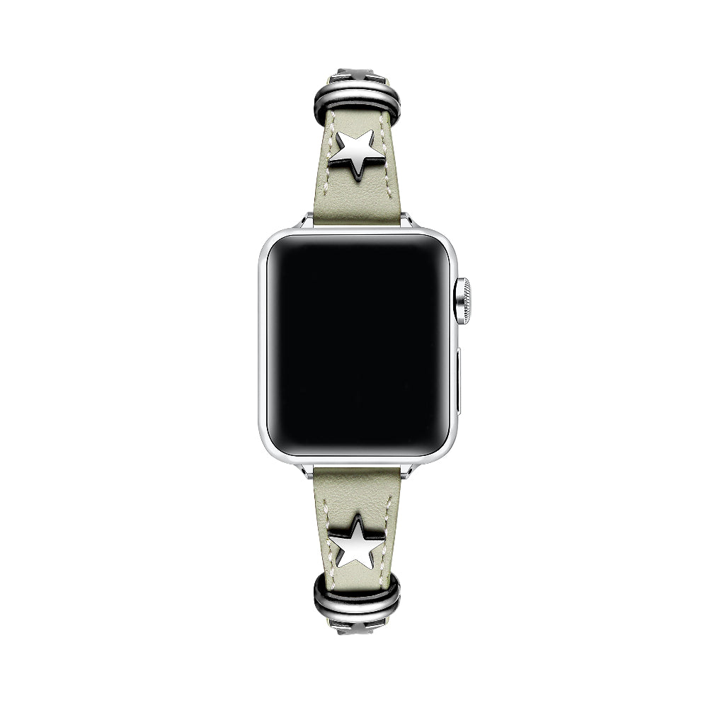 【Posh Tech】洗練シルバー スクエアリンクバンド Apple Watch用 Journey Stainless Steel Square Link Band for Apple Watch