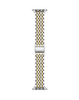 Remy Two-Tone Apple Watch® Band Close-Up of Link Detail