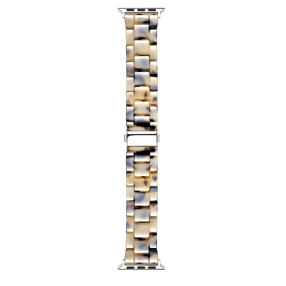 Posh Tech★上品なタートイスべっ甲Apple Watchバンドストラップ Claire Tortoise Resin Apple Watch® Band - Stylish & Durable