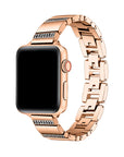 Soleil Rhinestone Stainless Steel Band