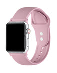 Silicone Band in Pink for Apple Watch® by Posh Tech