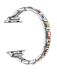 Nostalgic DIY Charm Band For Apple Watch® and Smartwatch® Bracelet Design with Charms by Posh Tech