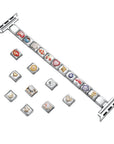Nostalgic DIY Charm Band For Apple Watch® and Smartwatch® Charm Detail