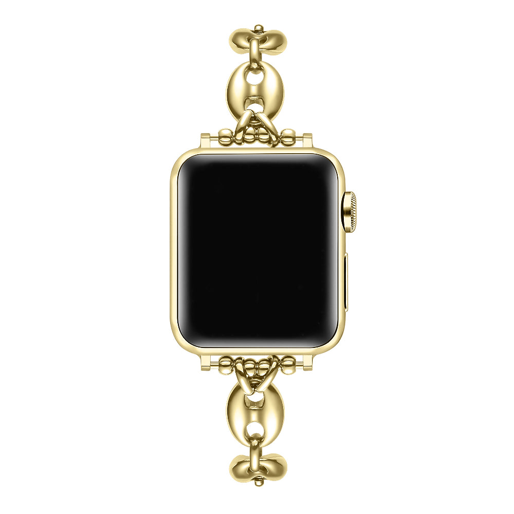 Poppy Stainless Steel Link Band for Apple Watch