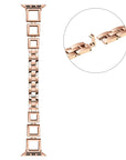 Journey Stainless Steel Square Link Band for Apple Watch