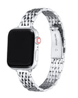 Silver Skinny Stainless Steel Apple Watch® Band by Posh Tech