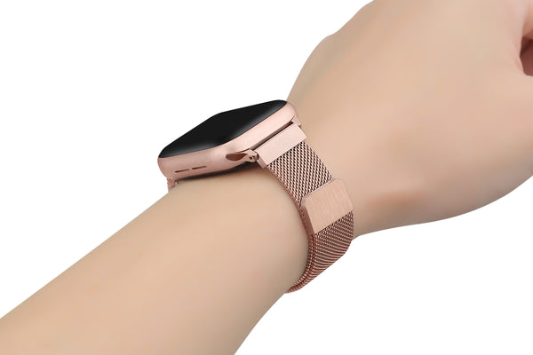 Infinity Skinny Stainless Steel Mesh Replacement Band for Apple Watch