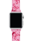2-Pack Beaded + Cherry Silicone Bands for Smartwatch