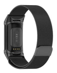 Stainless-Steel Mesh Replacement Band for Fitbit Charge 5