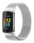 Stainless-Steel Mesh Replacement Band for Fitbit Charge 5