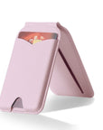 MagSafe Phone Stand Wallet with Credit Card Insert Detail