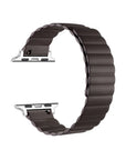 Black Coffee Silicone Apple Watch® Band Close-Up