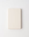 Cream slim magnetic power bank for iPhone