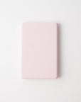 Baby pink slim magnetic power bank for iPhone