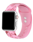 Cherry Coquette Silicone Band for Apple Watch