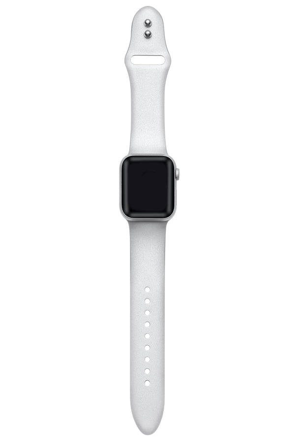 Posh Tech Metallic Silicone Band for Apple Watch