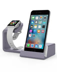 2 in 1 Charging Stand for Apple Watch & Smartphones with Built-in USB Ports