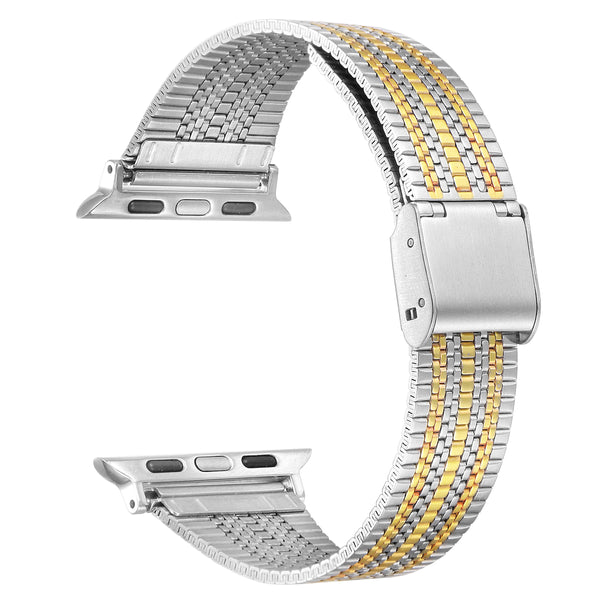 Eliza Stainless Steel Bicolor Band for Apple Watch