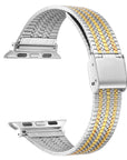 Eliza Stainless Steel Bicolor Band for Apple Watch