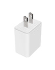 20W PD USB-C Wall Charger Block - White