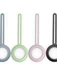 4-Pack Silicone Loop Case for Apple AirTag - Multi Color