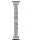 Eliza Stainless Steel Bicolor Band for Apple Watch