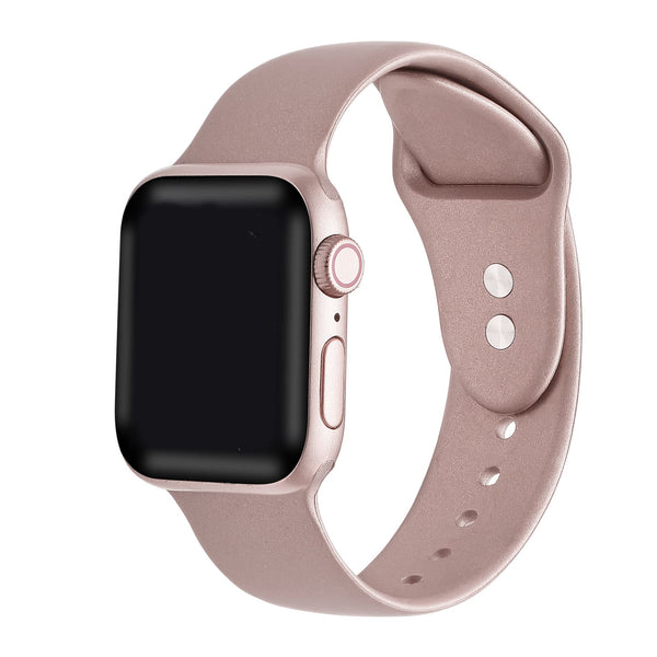 Posh Tech Metallic Silicone Band for Apple Watch
