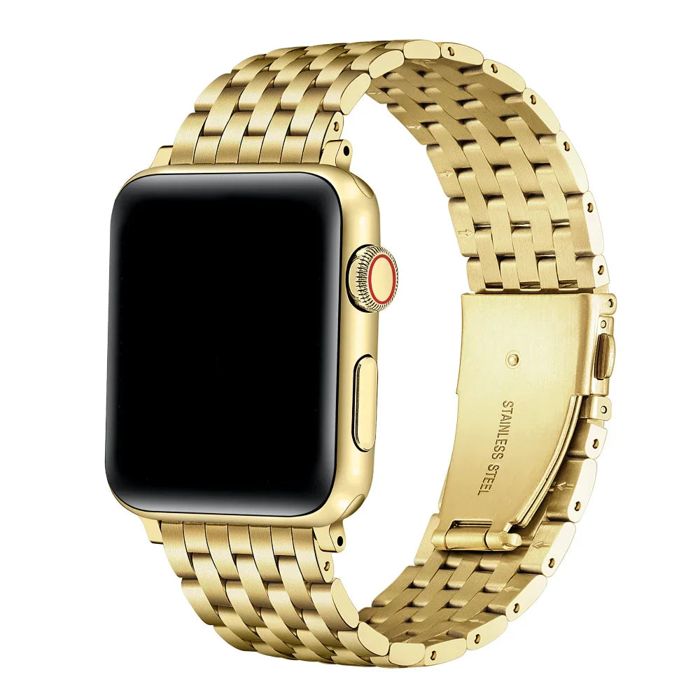 The Posh Tech Stainless Steel Replacement Band for Apple Watch Large Remy Stainless Steel Band for Apple Watch – Posh Tech main image 3