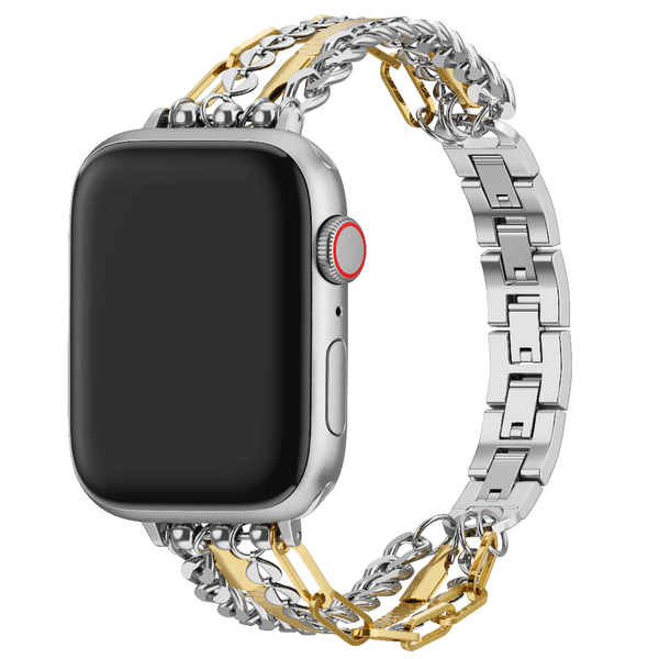 Posh Tech★ツートーンのステンレス製アップルウォッチバンド Apple Watch Band Collection – Posh Tech