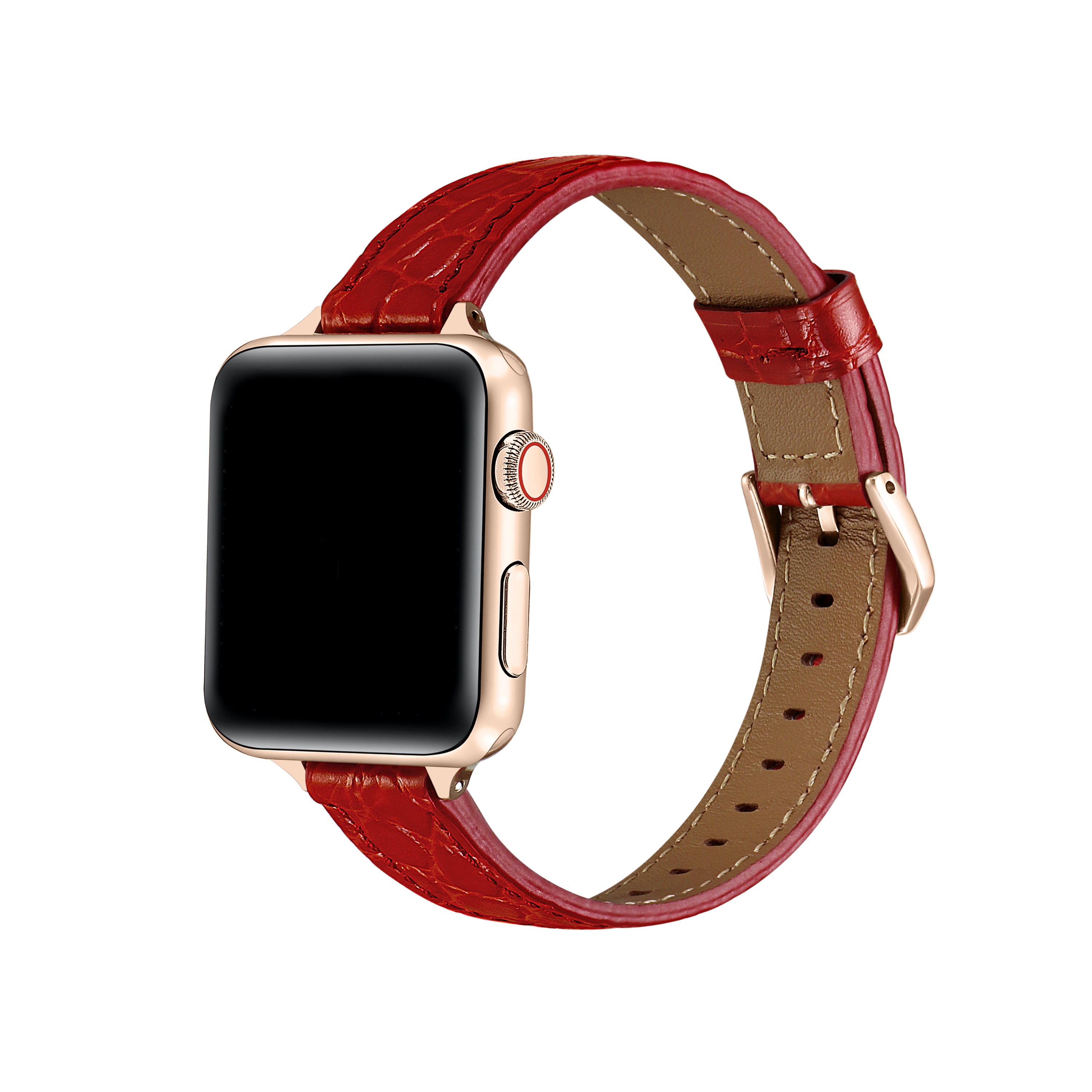 Posh Tech★ティールブルーのレザー製APPLE WATCHストラップ Cleo Skinny Leather Band for Apple Watch – Posh Tech