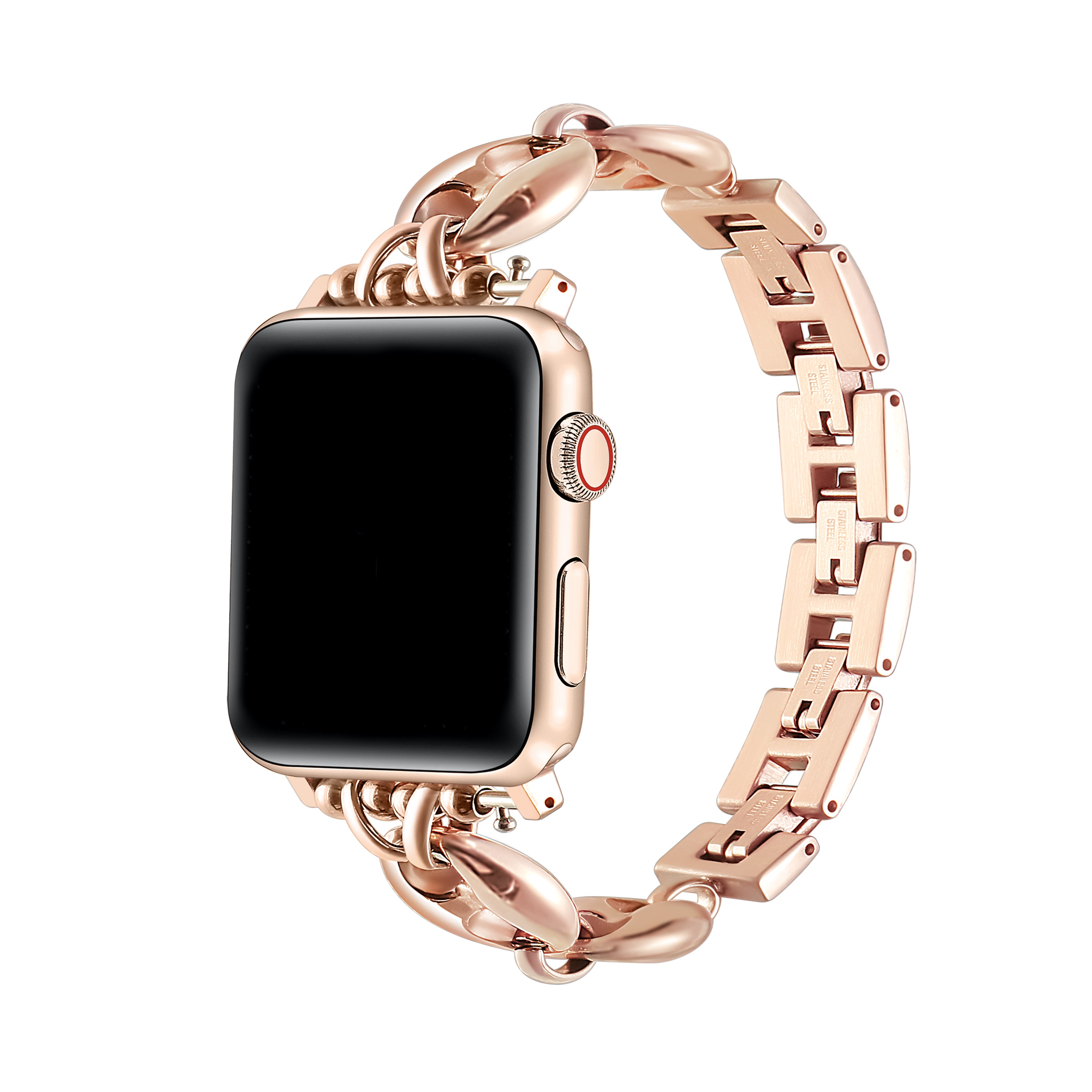 Posh Tech★ツートーンのステンレス製アップルウォッチバンド Apple Watch Band Collection – Posh Tech