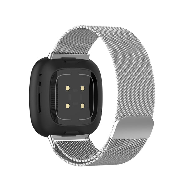 Stainless Steel Mesh Replacement Band for Fitbit Versa 3 & Fitbit Sense