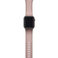Posh Tech Metallic Silicone Band for Apple Watch