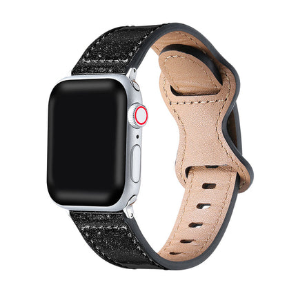 Callie Black Glitter Replacement Band for Apple Watch