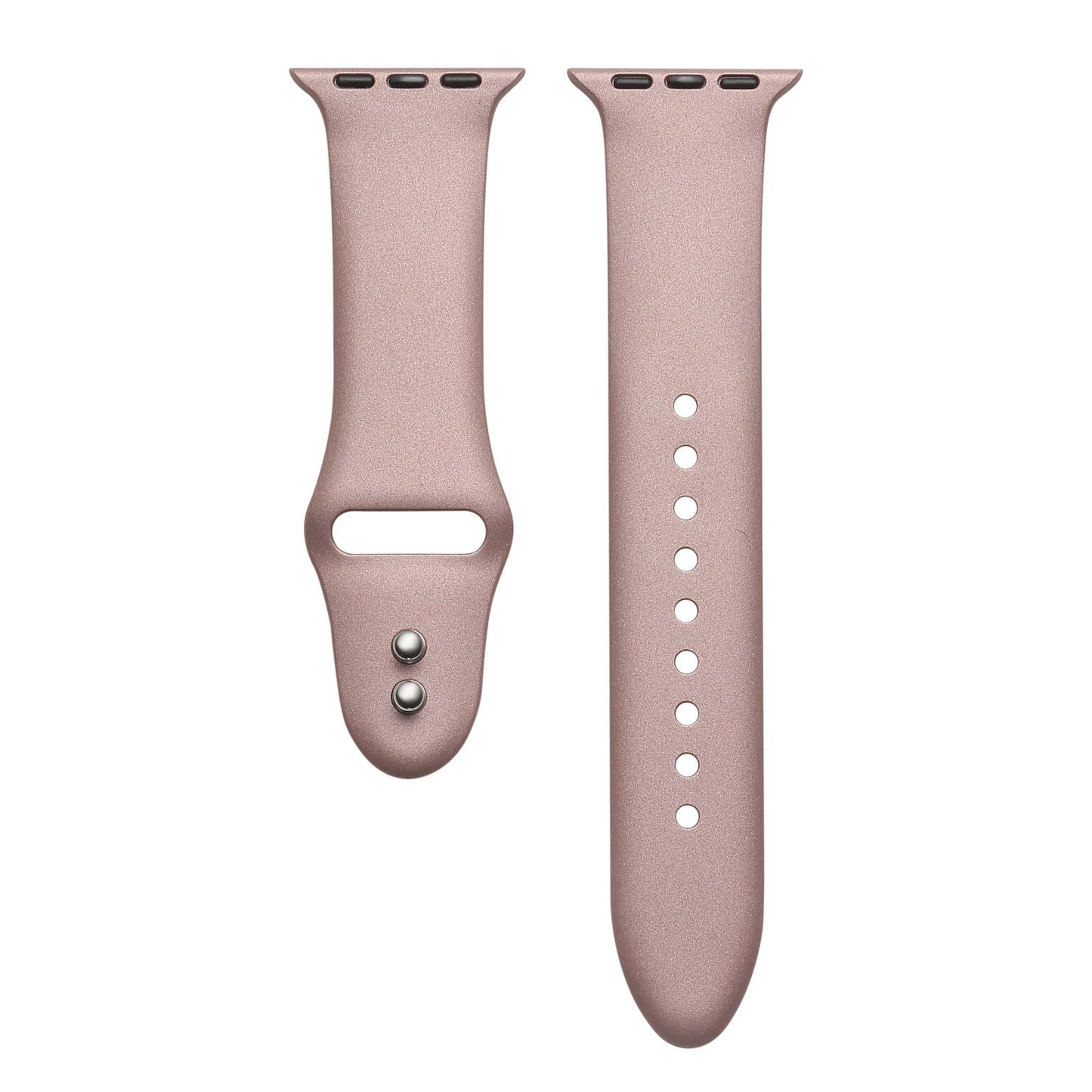 Posh Tech Metallic Silicone Band for Apple Watch