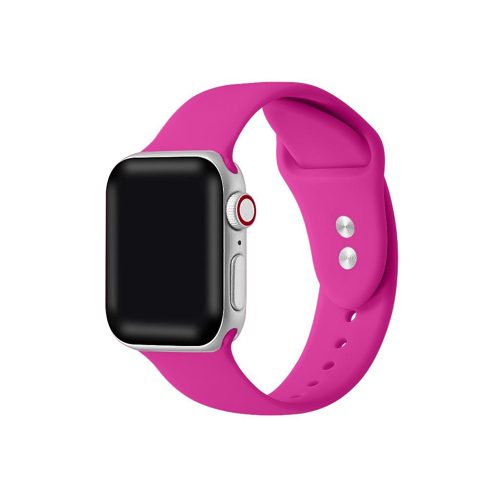 The Posh Tech★ピンクが可愛いバイカラーAPPLE WATCH ブレス Silicone Band for Apple Watch - Durable & Stylish | Posh tech