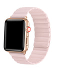 Magnetic Silicone  Replacement Band for Apple Watch - Blush Pink