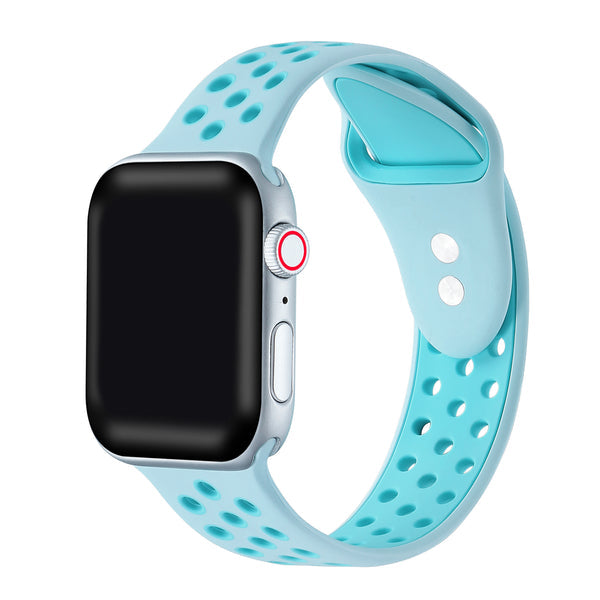 Breathable Silicone Sport Band for Apple Watch