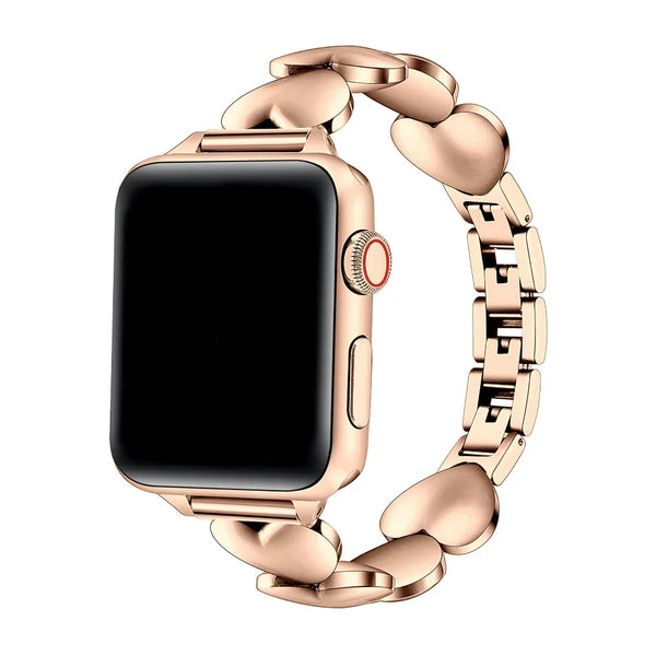 Aphrodite Heart Stainless Steel Band for Apple Watch – Posh Tech
