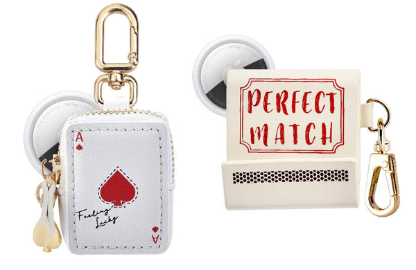 Perfect Match Leather Bag Charm for AirTag Bundle – Posh Tech