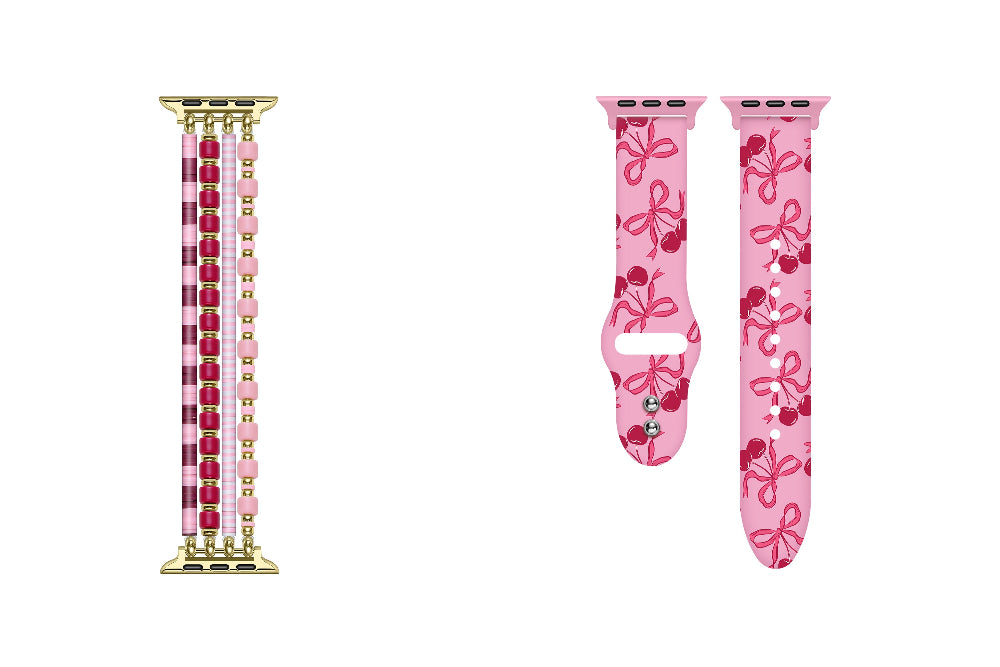 Printed Silicone + Emily Band Bundle for Apple Watch