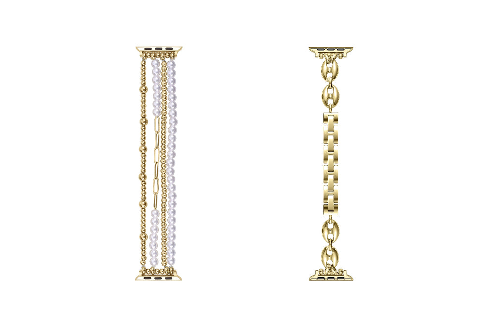 Penny + Poppy Gold Band Bundle for Apple Watch