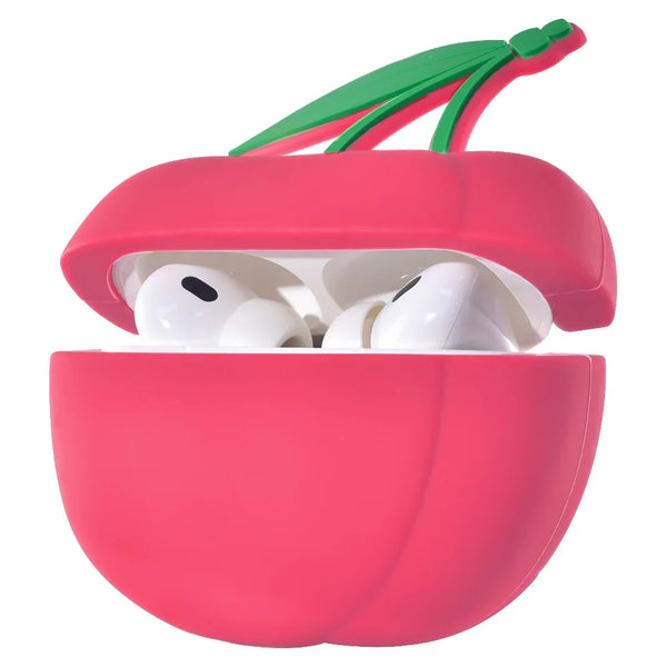 Cherry AirPods Pro® Case + Cleaning Tool – Fruity Headphones